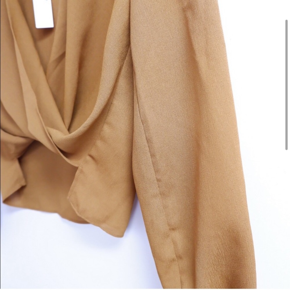 NEW Gentle Fawn Draped Wrap Top XS ✨ - Picture 6 of 6